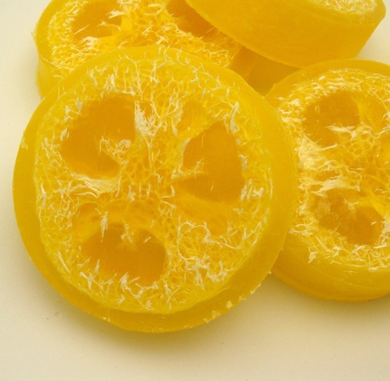 Lemon Sugar Loofa Soap image 1