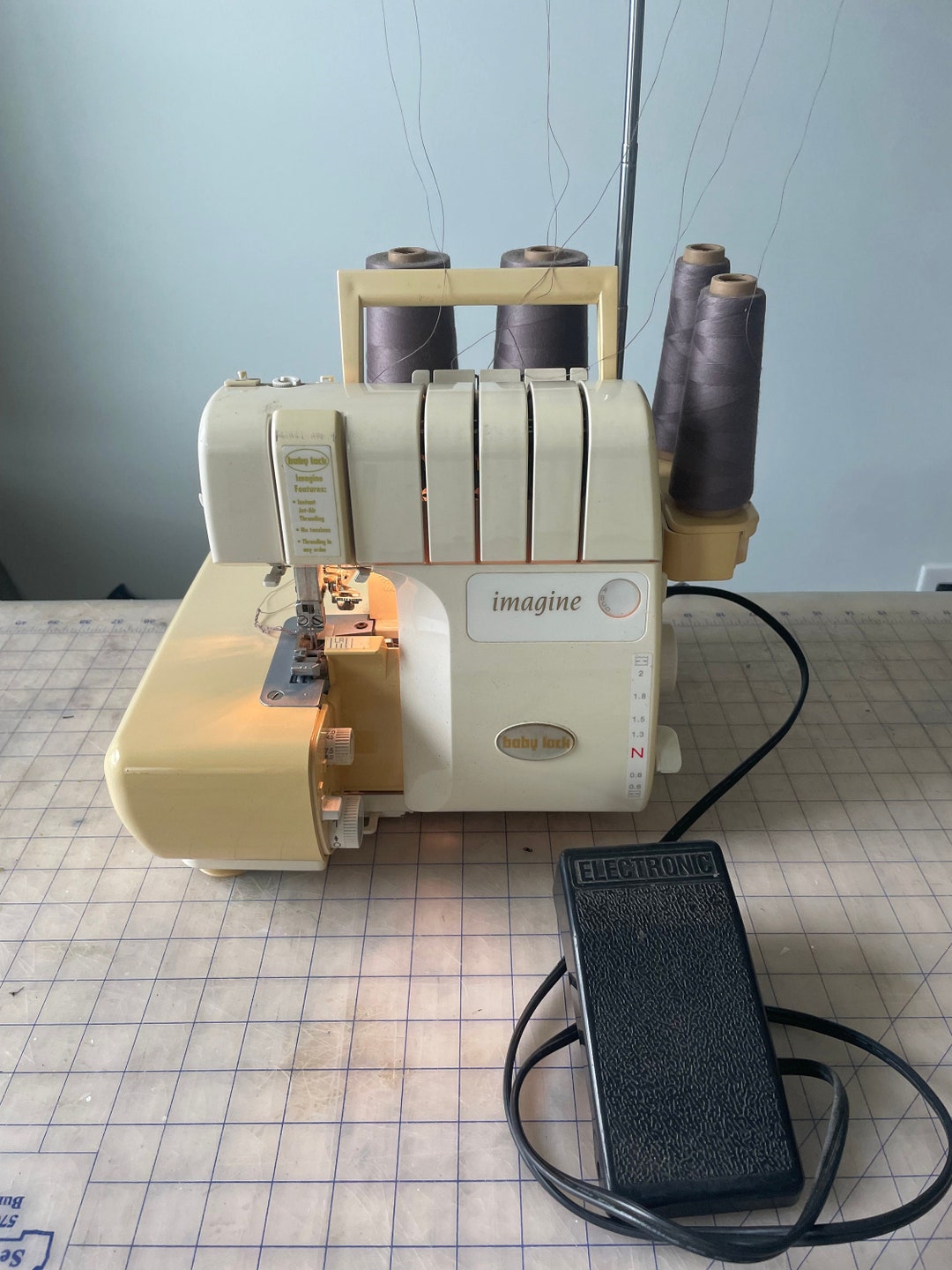 Babylock Imagine Airthread Serger Used in Excellent Working Etsy