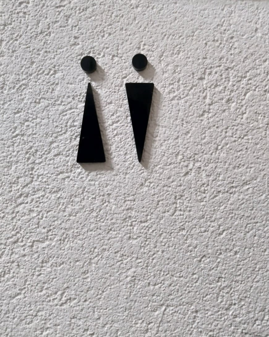 Restroom Sign, Bathroom Sign, Bathroom Wall Decor, Business Sign, Door ...