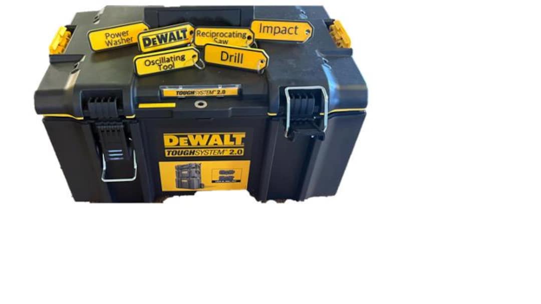Tool Bag Tags for Dewalt, Ryobi, Craftsman or Milwaukee - Etsy