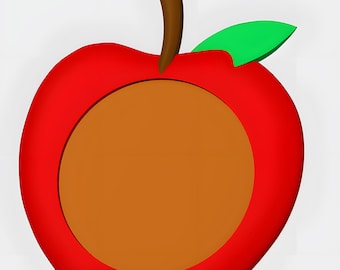 Juego de posavasos de manzana de County Farm