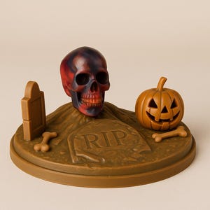 Halloween skulls