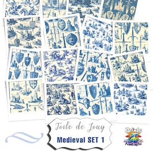 Chinoiserie Toile de Jouy Digital Art Download PNG Seamless Pattern Nursery Background Fabrics POD Clipart for papers Instant Download PNG
