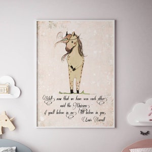 Unicorn nursery print, quotes about life, unicorn poster, alice in wonderland wall art, inspirational quotes, quotes about life,