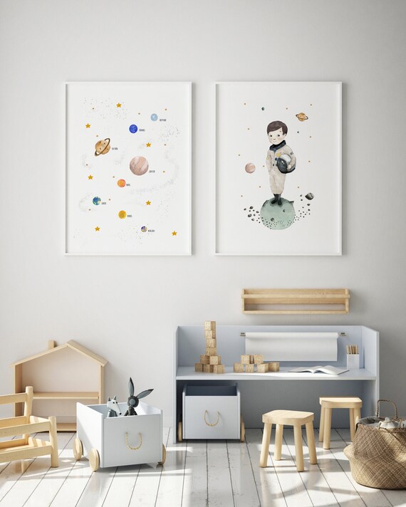 Solar System Nursery Baby Room