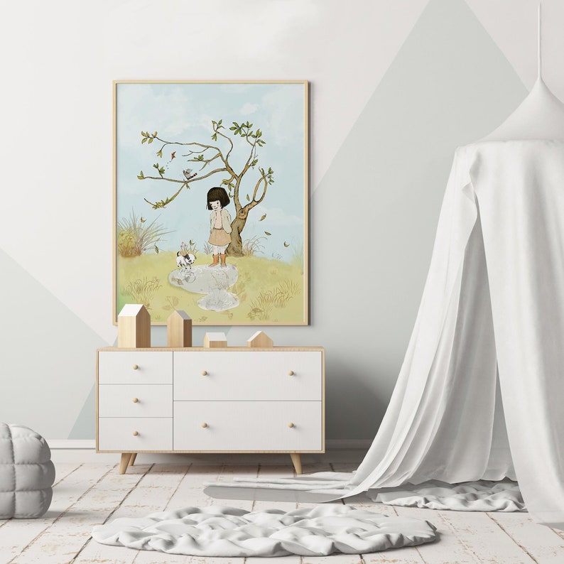 etsy nursery wall decor