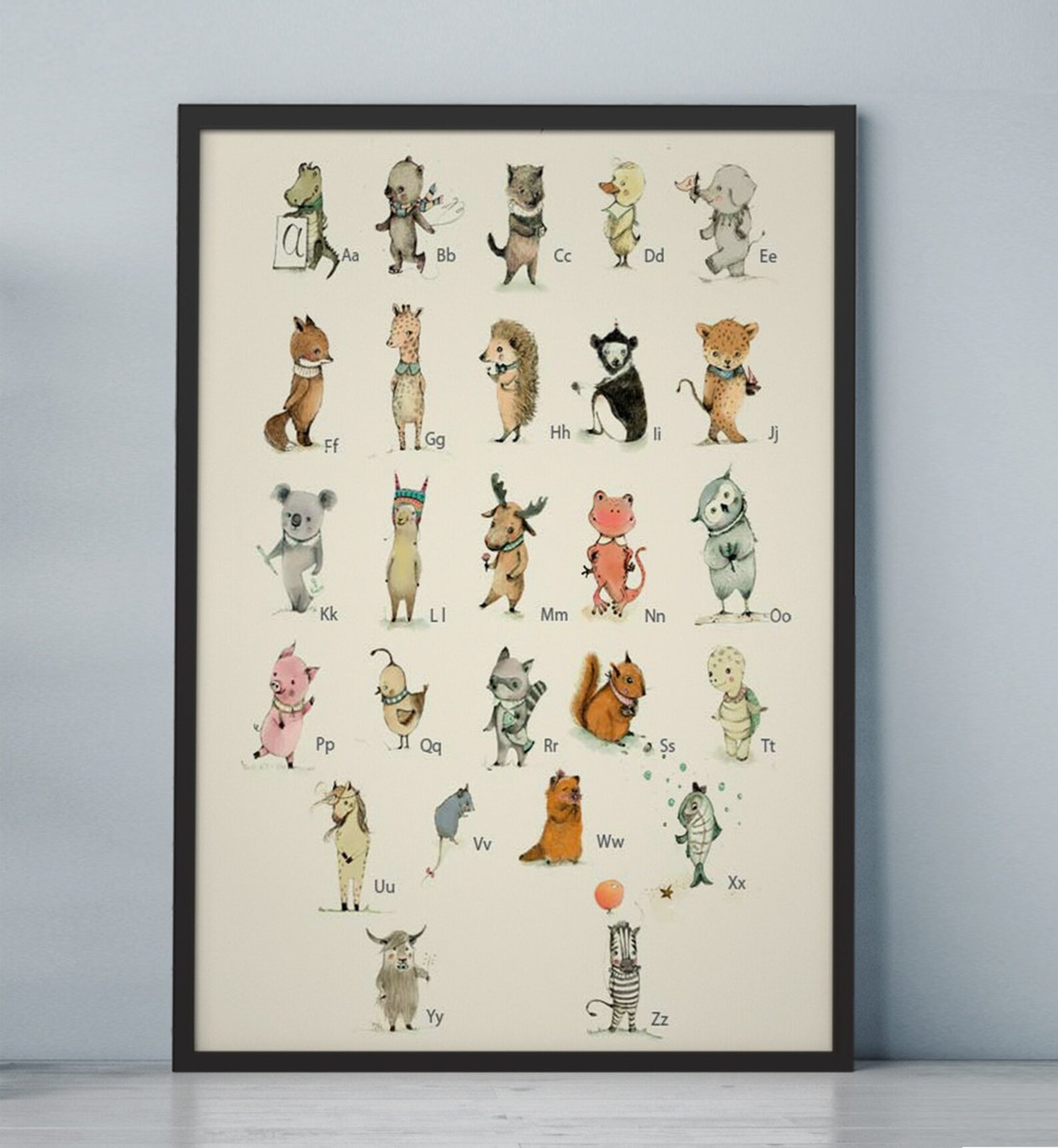 Frame art Nursery art Nursery decor Kids room decor Etsy