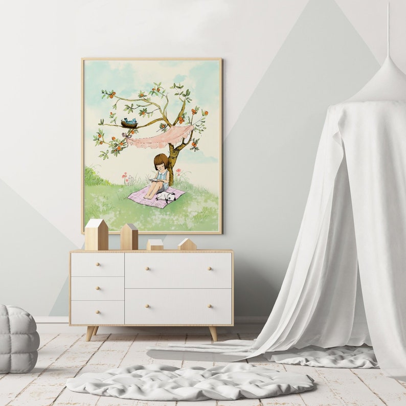 Nursery Wall Art Girl Nursery Decor Girl Nursery Wall Decor Etsy