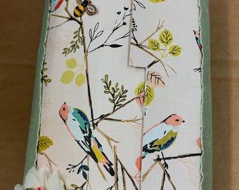 Bird watcher Envelope junk journal Handmade.