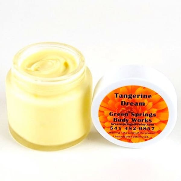 Organic Tangerine Dream Face Food Moisturizer-2.3 oz