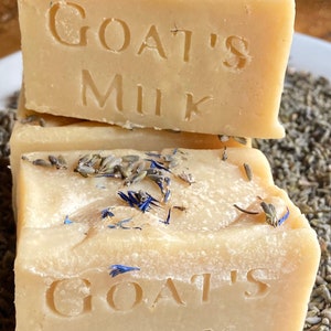 Organic Luscious Lavender Cold Process Goat Milk Soap image 4