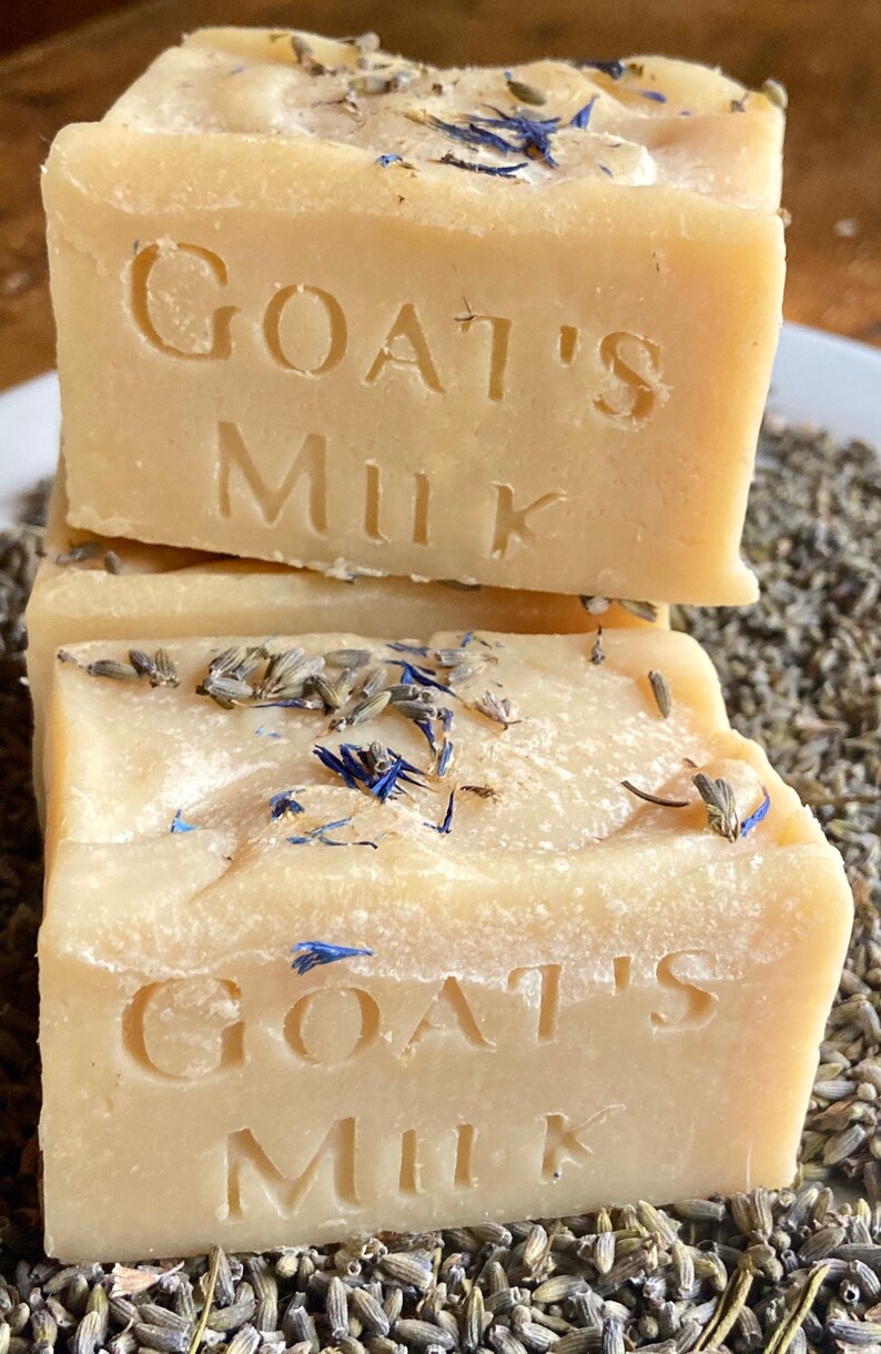 Organic Luscious Lavender Cold Process Goat Milk Soap image 4
