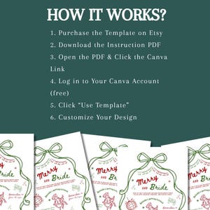 Green background - this is an informational slide to share with Etsy customers how much of the Bachelorette invite template is editable. The editable elements include the text, colors, graphics, images, and layout.