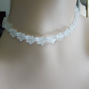 Star Kandi Choker Necklace, Glow in the Dark, Rave Jewelry, Festival ...