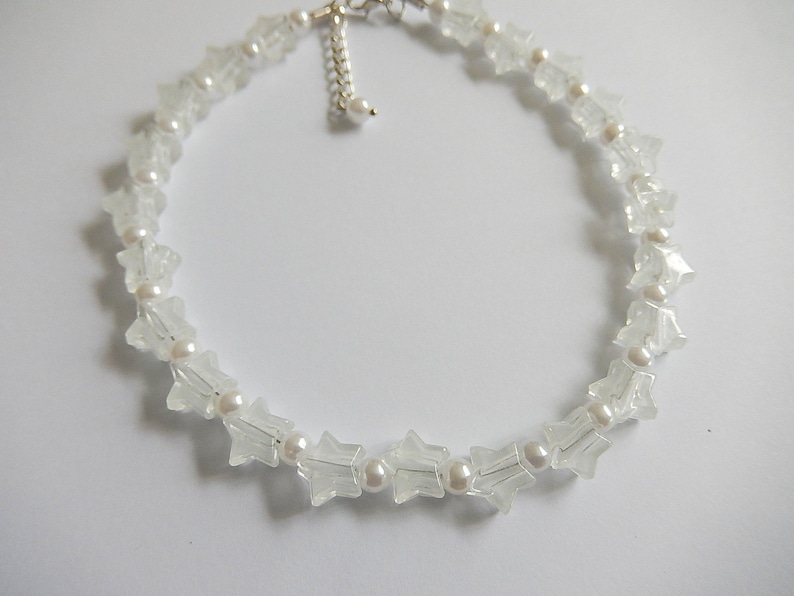 Star Kandi Choker Necklace Glow in the Dark Rave Jewelry | Etsy