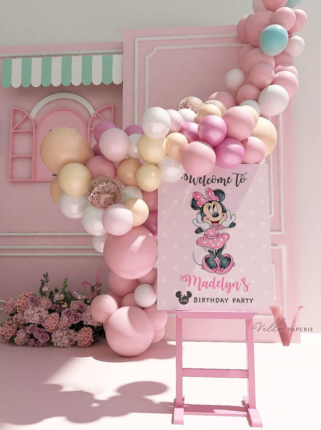 ♡minnie♡ Birthday Minnie Mouse Svg, Cupcake Toppers, Cupcake Pick