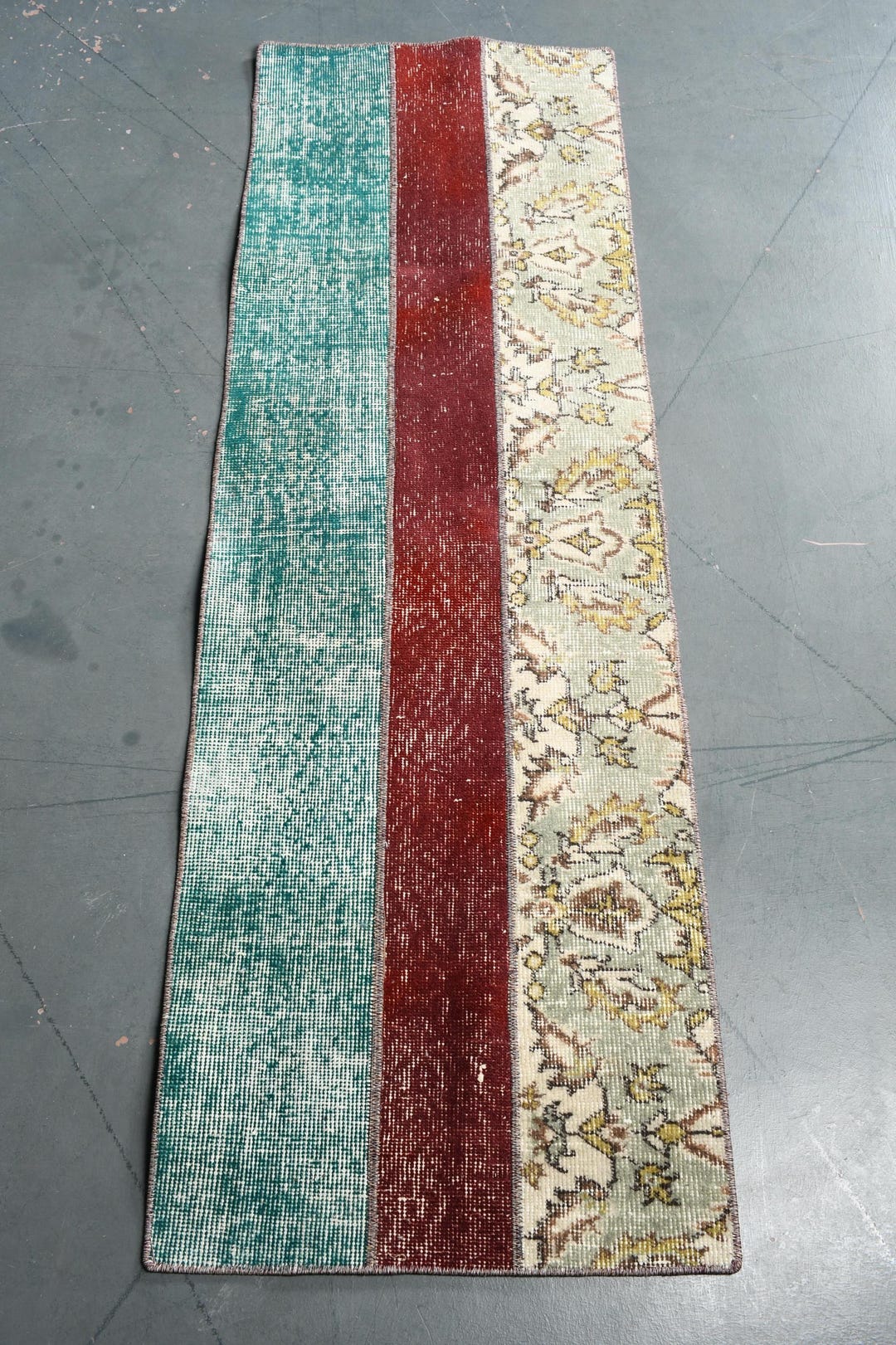 ヴィンテージトルコランナーラグ 53 x 168 cm または 2 x 6フィート