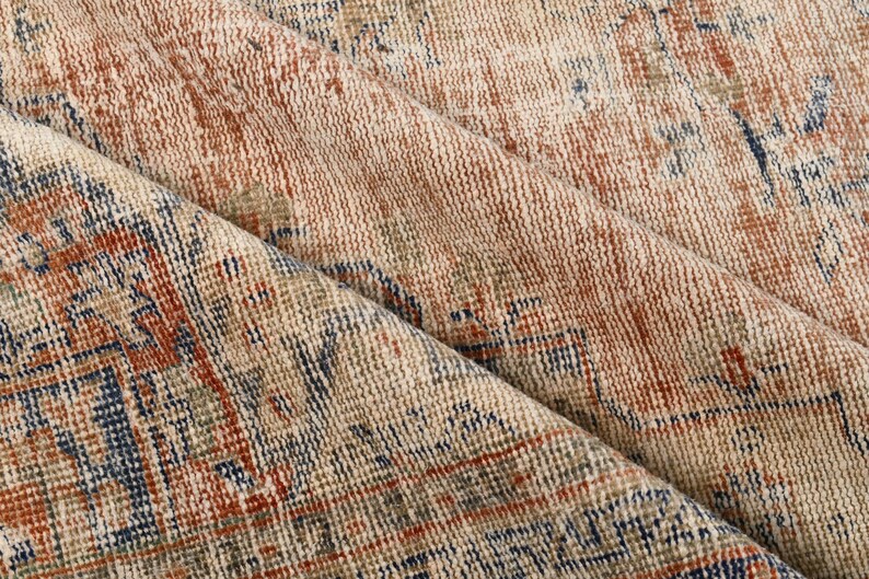 8x10 Oversize Rugs, Turkish Rug, Vintage Rug, Faded Oushak Rug, Rugs