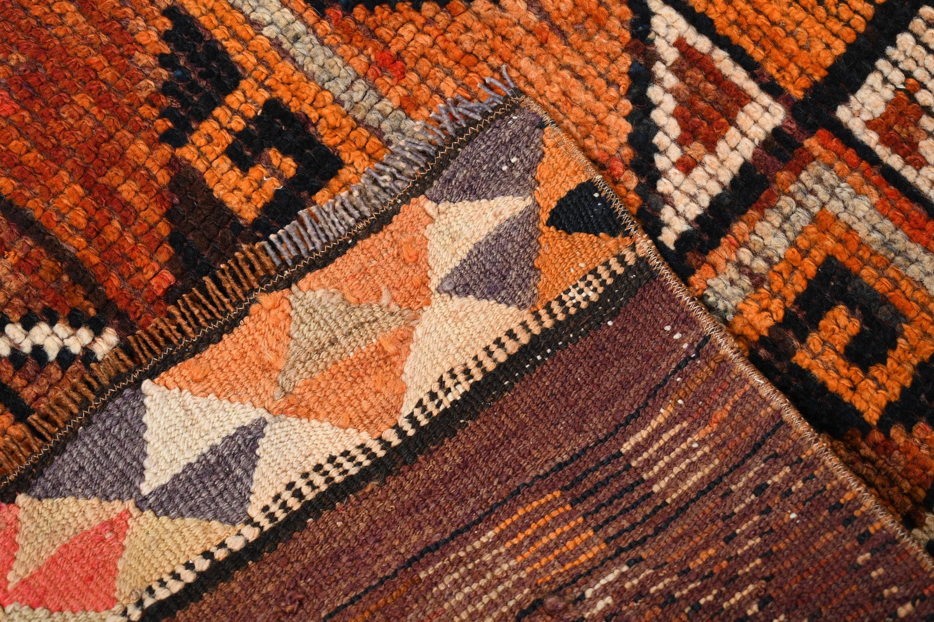 ヴィンテージ ランナー ラグ、トルコ製、3 x 10 フィート、77 x 308 cm