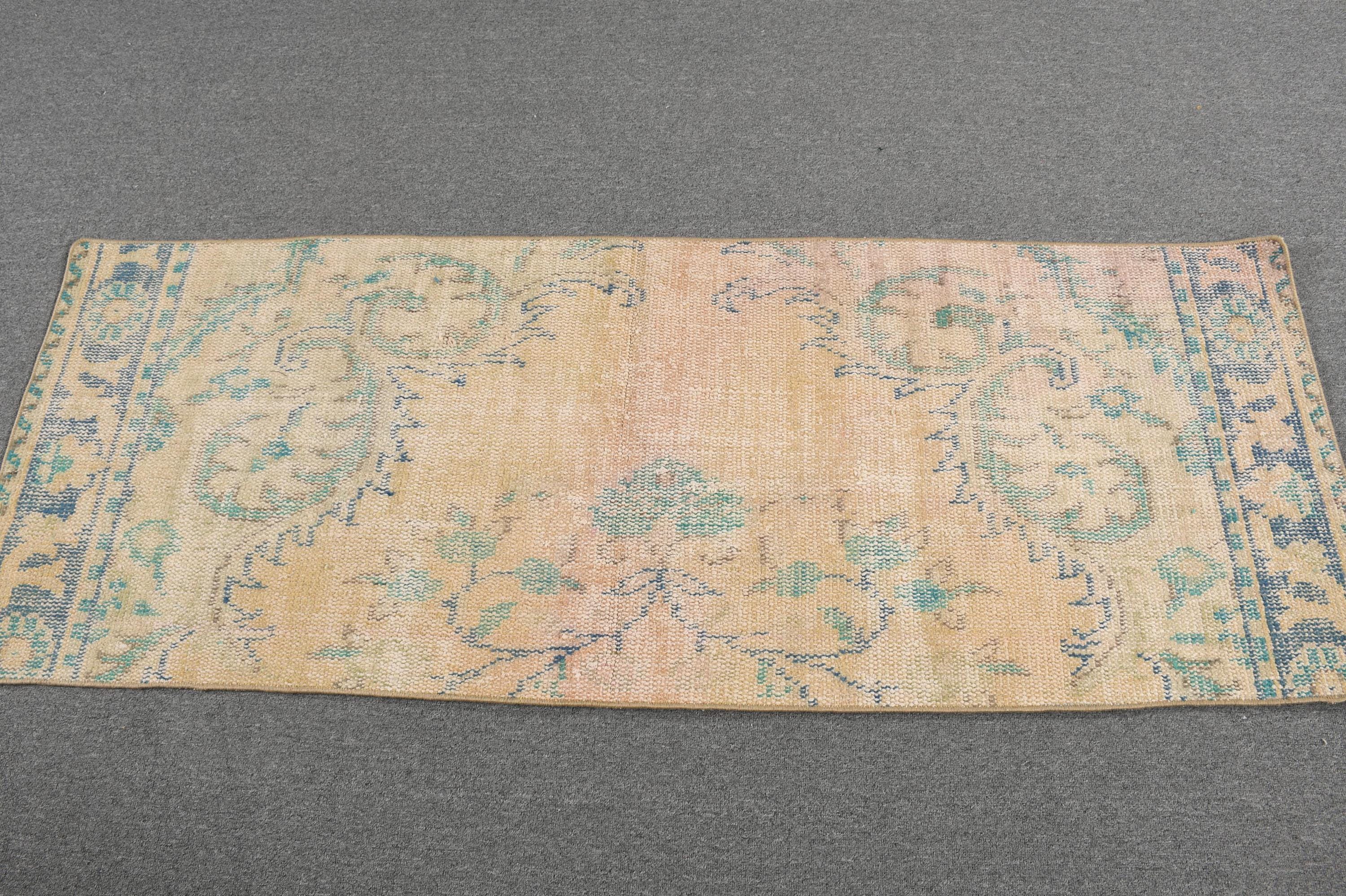 Vintage Turkish Rug 64x174cm 2x6ft - Etsy