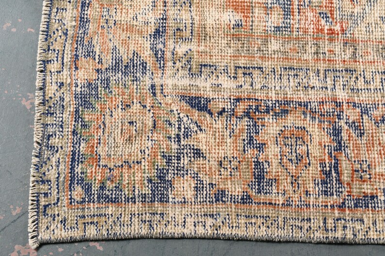 8x10 Oversize Rugs, Turkish Rug, Vintage Rug, Faded Oushak Rug, Rugs