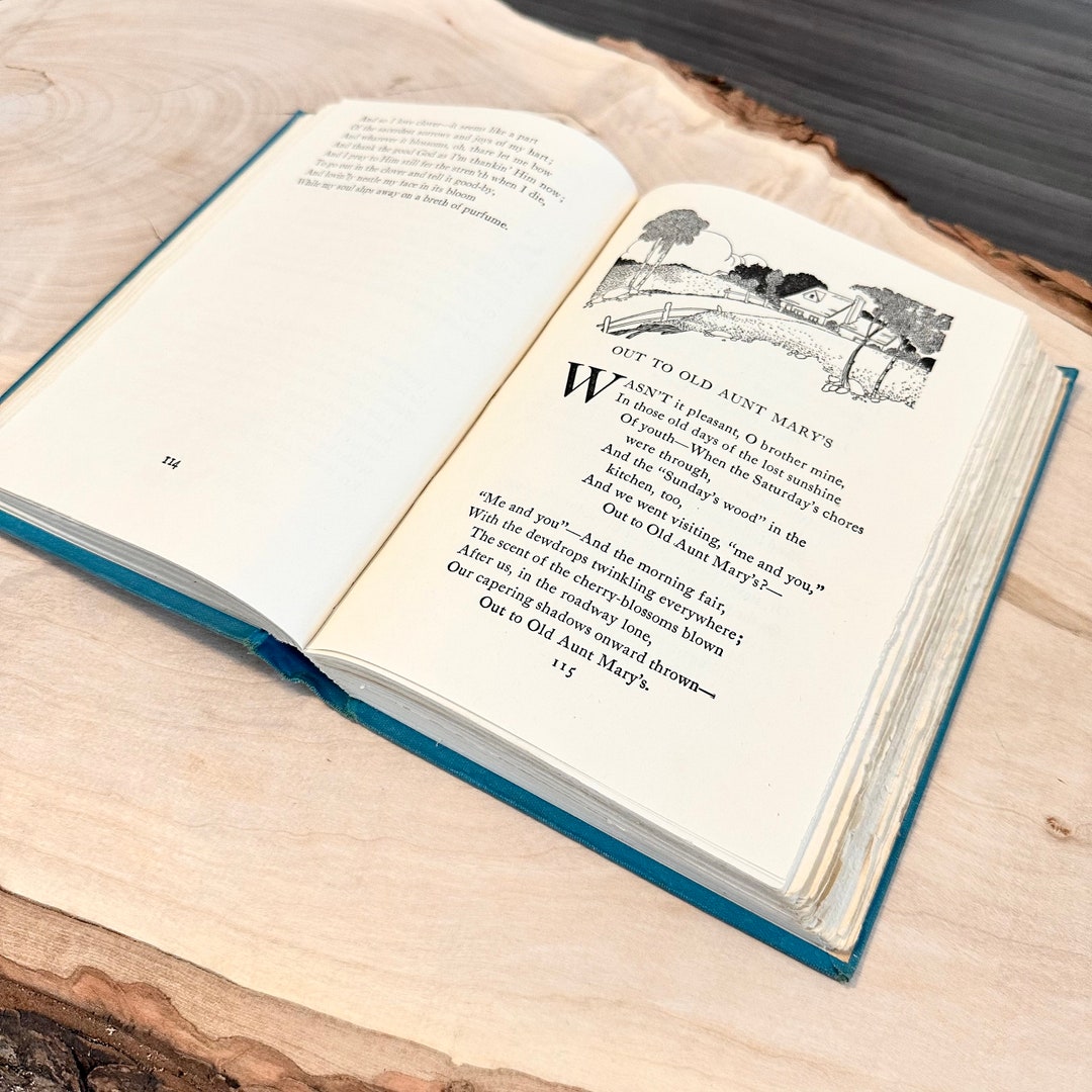 Name Poems Riley Vintage James Whitcomb Riley Poems | 1920 Hardback Book - Etsy