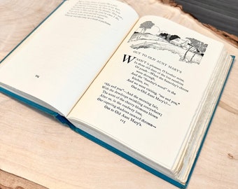 Vintage James Withcomb Riley Gedichte | 1920 Hardcover Buch