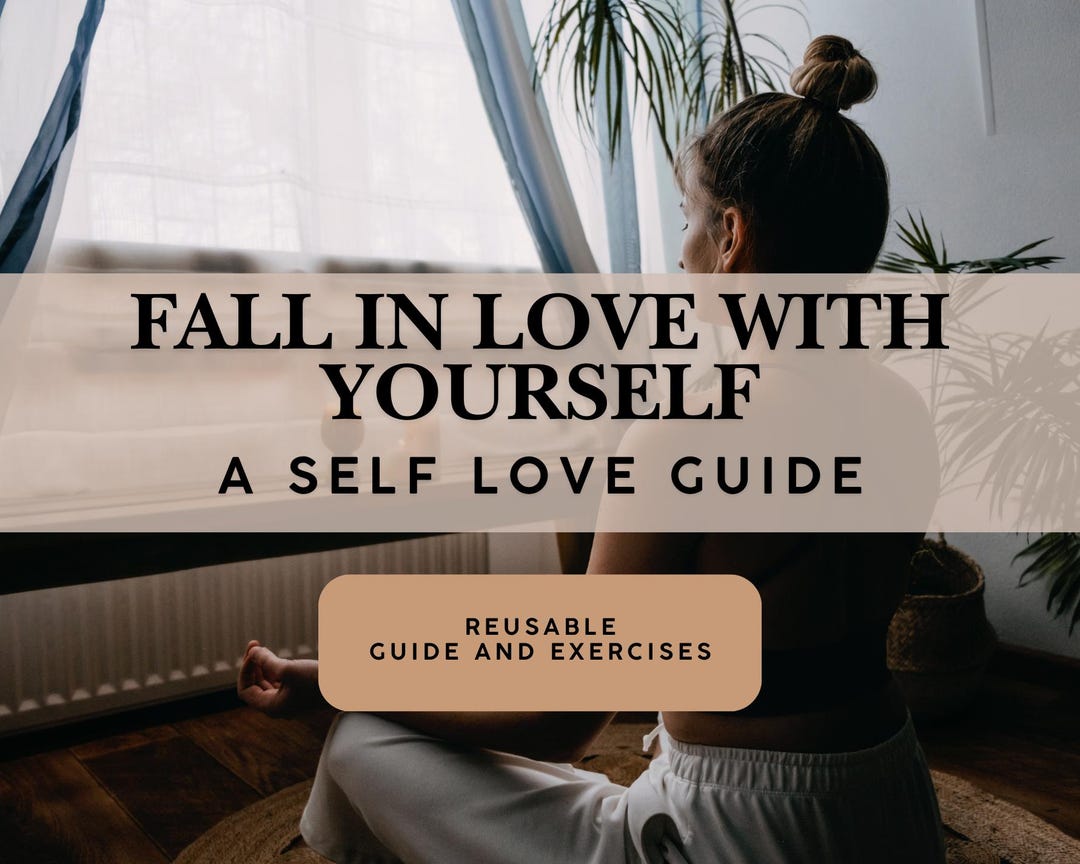 Self-love Workbook | Printable Self-care Journal | Affirmations, Journaling and Mindfulness ...