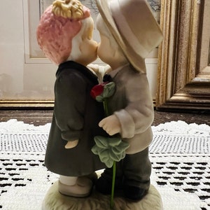 Kim Anderson's Pretty As A Picture Collection By Enesco, Circa 1999, Limited Edition "Love Endures All Things"