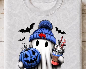NEW! Buffalo Halloween Ghost Sweatshirt | Buffalo Football, Buffalo Bills hoodie, Buffalo Halloween shirt, Bills T-Shirt, Bills Sweatshirt