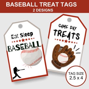 Baseball Game Treat Tags, Spieltag, Baseball Good Luck Favor Tags, Team Snacks, Baseball-Team-Tag, Baseball-Party-Tags, Baseball-Turnier