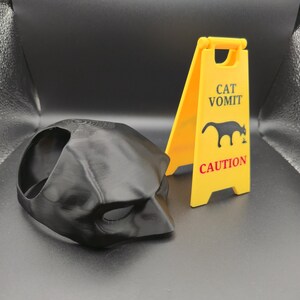 Bat Cat! Cat mask (1 size fits most) image 5