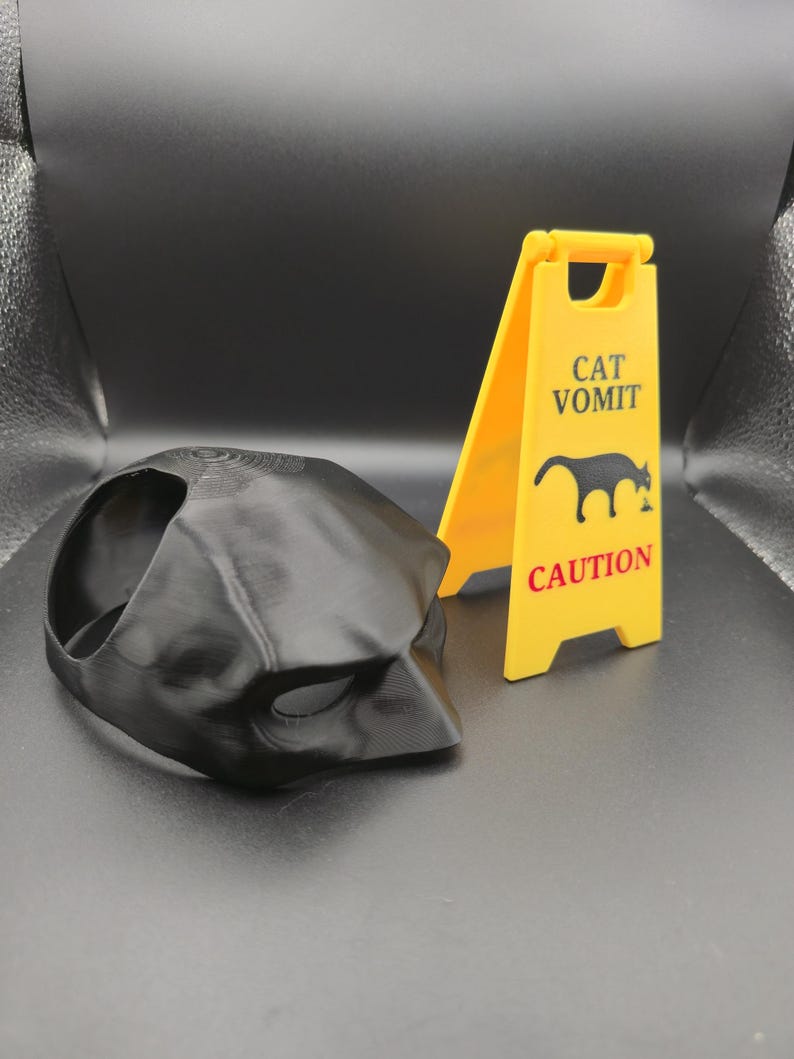 Bat Cat! Cat mask (1 size fits most) image 5