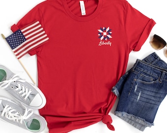 Camiseta Liberty / Camiseta America 250 / Camiseta de celebración de EE. UU. 1776 / Camiseta patriótica