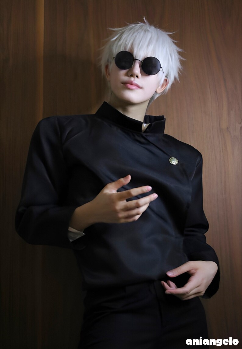 Jujutsu Kaisen Cosplay Satoru Gojo Cosplay Costume Anime Cosplay With Jujutsu Kaisen Cosplay Satoru Gojo Cosplay Costume Anime Cosplay With