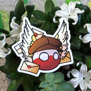 Poland 3&quot; Glossy Vinyl Sticker