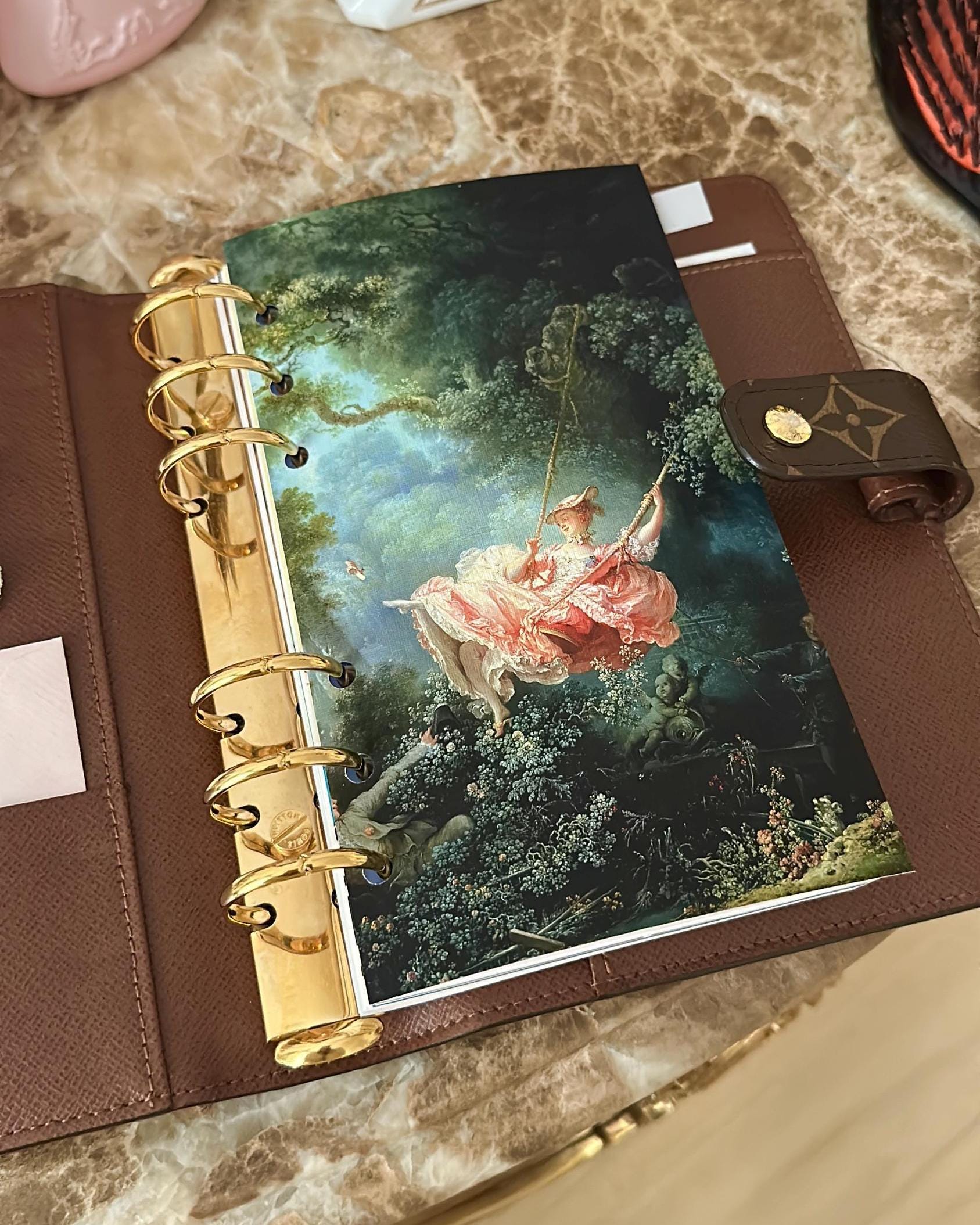 The Swing Planner Dashboard Insert, Made From a Giclée Fine Art Print ...