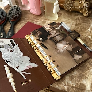 Ballerina Planner Dashboard, Made from a Giclée Fine Art Print of The Dance Class by Edgar Degas (Multiple Sizes Available)