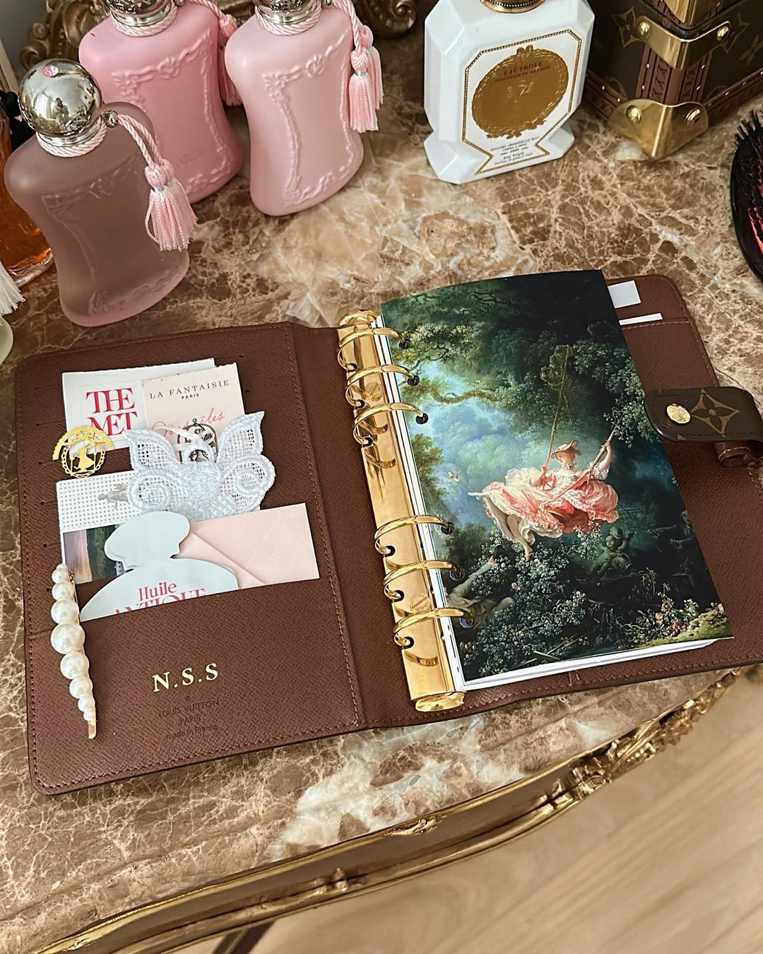 The Swing Planner Dashboard Insert, Made From a Giclée Fine Art Print ...