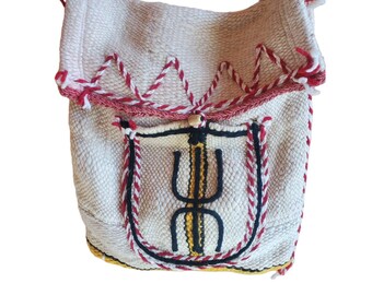 Handmade wool Berber bag from Morocco circa 2006