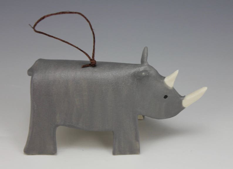 Rhino Ornament image 1