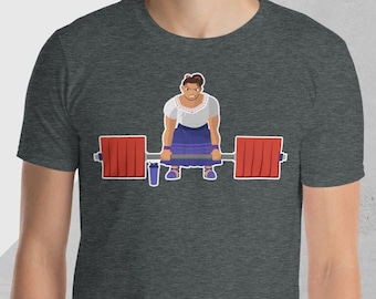 Camiseta unisex de manga corta Luisa Encanto Deadlift