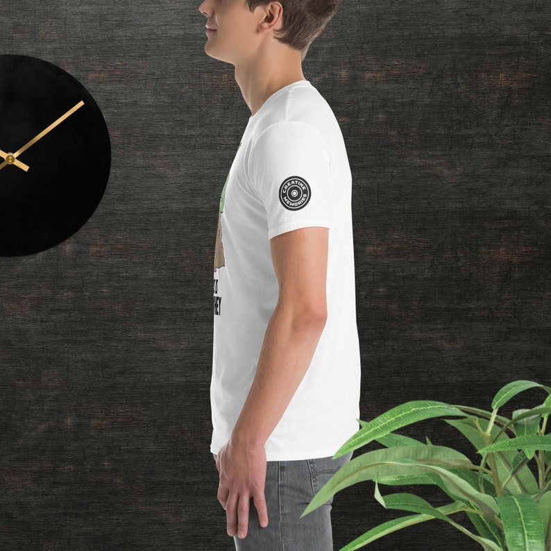 This is the Whey Grogu Mandalorian Short-Sleeve Unisex T-Shirt