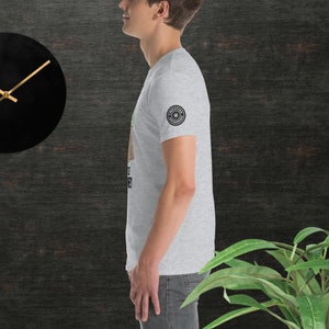 This is the Whey Grogu Mandalorian Short-Sleeve Unisex T-Shirt