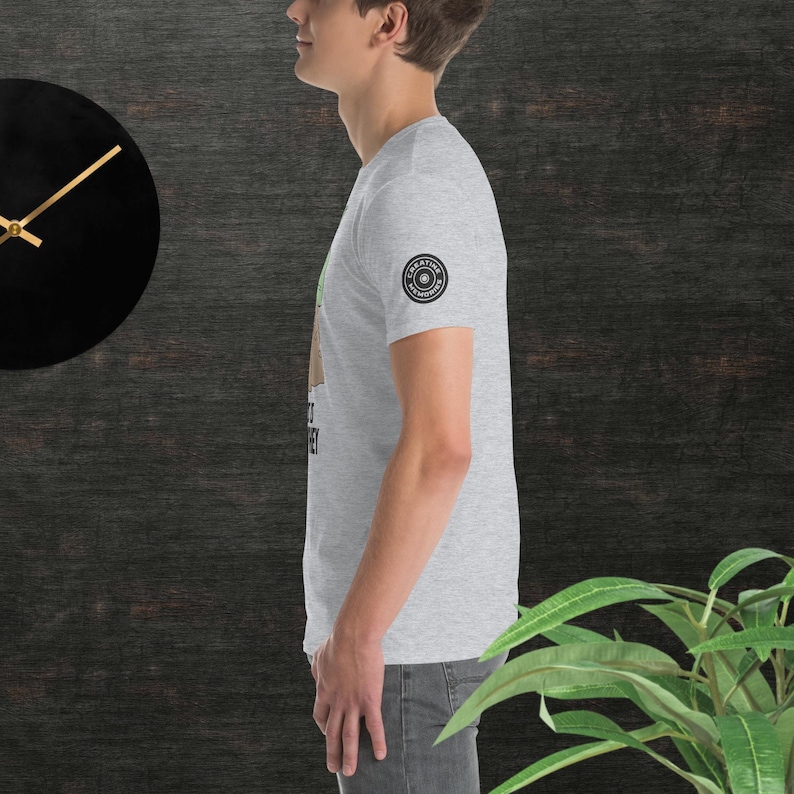 This is the Whey Grogu Mandalorian Short-Sleeve Unisex T-Shirt