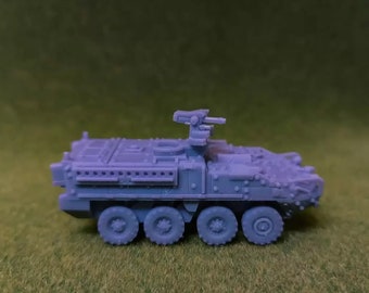 M1126 Infantry Carrier Vehicle Stryker ICV 15mm 1/100 scale model