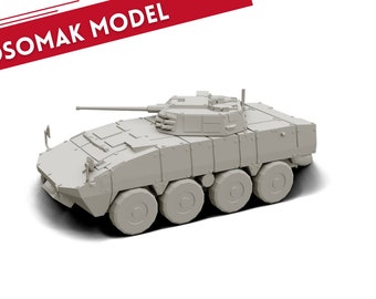 4x IFV KTO ROSOMAK Platoon (4)15mm 1/100 scale vehicle model
