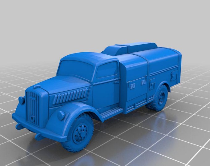 Opel Blitz 3.6 (1 model from 5 versions)  -15mm 20mm 28mm flames of war, bolt actio, wargaming IIWW, wargaming, model