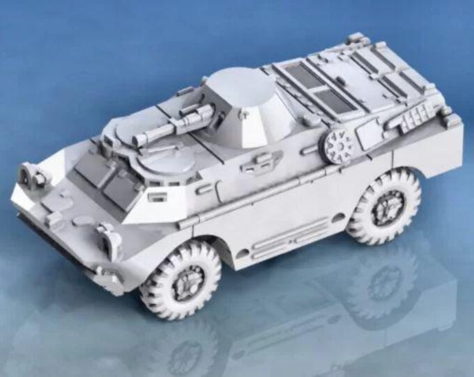 BRDM-2 15mm or 20mm or 28mm  scale model