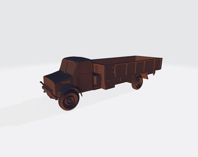 Bedford Truck  - Open Cargo Bed Truck - 15mm 20mm 28mm